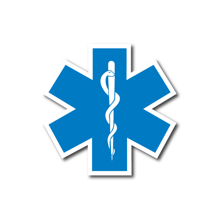 Standard EMS Star of Life - 2" to 29"
