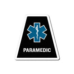 Black Reflective Paramedic Tetrahedron