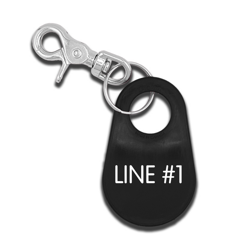 Engraved Accountability Tags - 1 Line - Nylon – First Responder Decal Co.