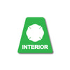 Interior Firefighter Tetrahedron - Green