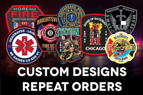 Firefighter Stickers | EMS Stickers | First Responder Stickers – First ...