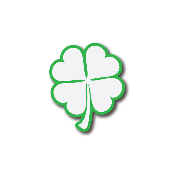 Reflective 4-Leaf Clover Shamrock