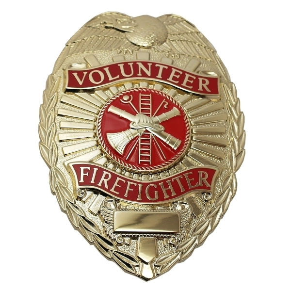 Generic Volunteer Firefighter Badge - Scramble Center