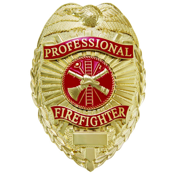 Generic Professional Firefighter Badge - Scramble Center