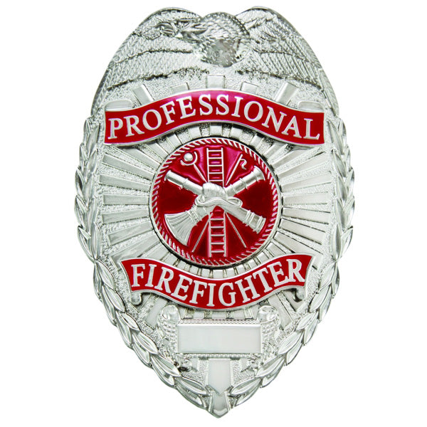 Generic Professional Firefighter Badge - Scramble Center