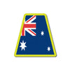 Reflective Australian Flag Tetrahedron