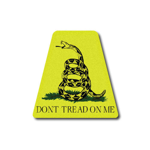 Reflective Gadsden Flag - Dont Tread On Me Tetrahedron