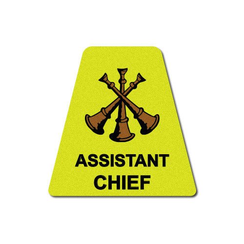 Yellow Assistant Chief Horns Tetrahedron