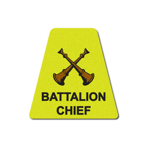 Yellow Battalion Chief Horns Tetrahedron