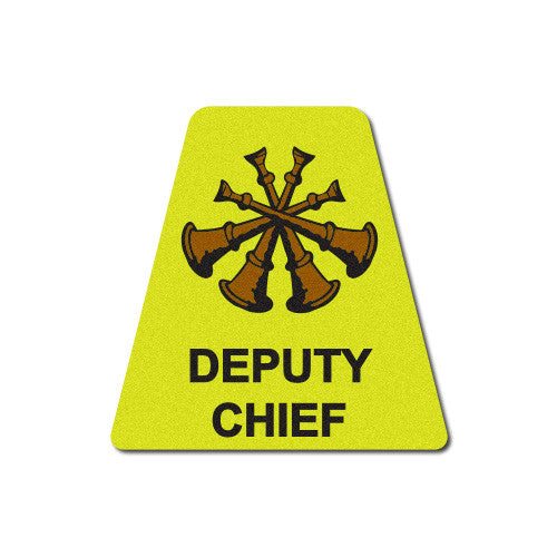 Yellow Deputy Chief Horns Tetrahedron