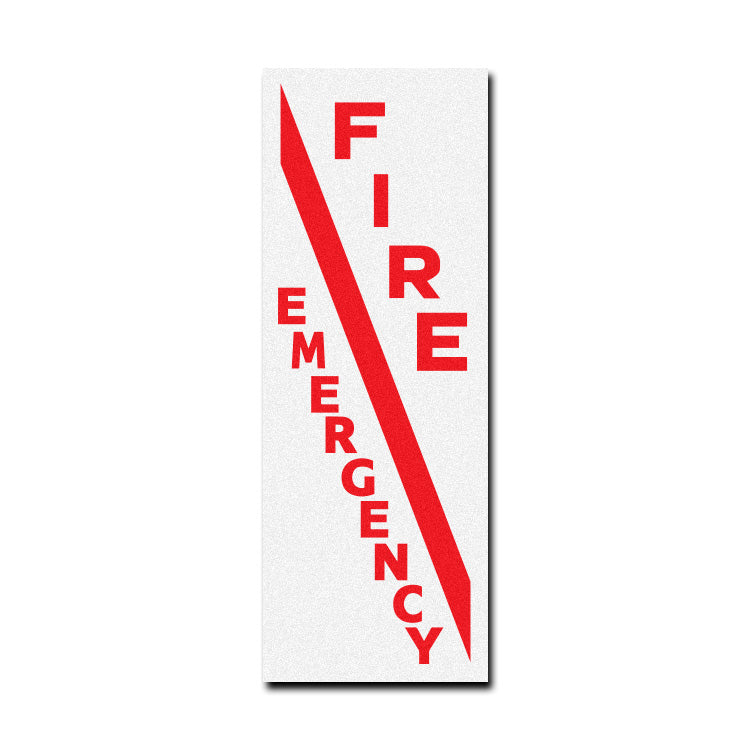 Gamewell Fire Box Decal Set - Fire - Emergency