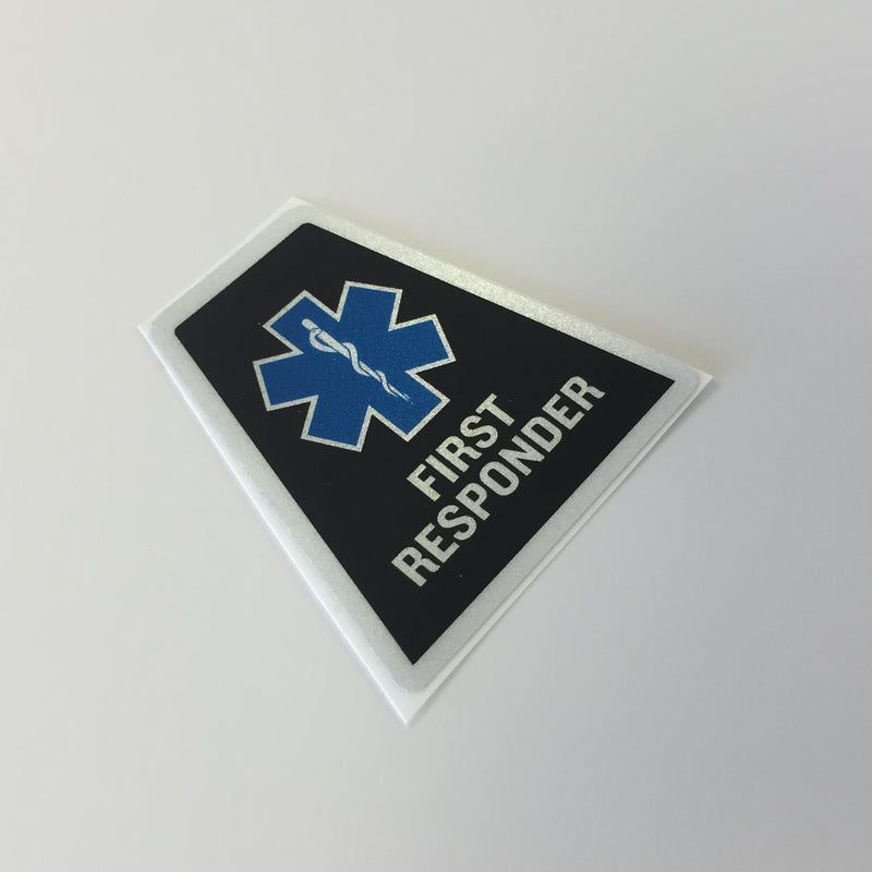 Black Reflective EMS First Responder Tetrahedron – First Responder ...