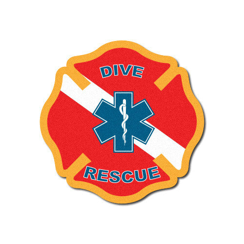  Rescue Diver Scuba Rescue Diver - Sticker Graphic