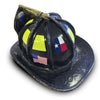 Reflective Texas Flag Tetrahedron