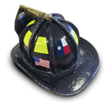 Reflective Texas Flag Tetrahedron