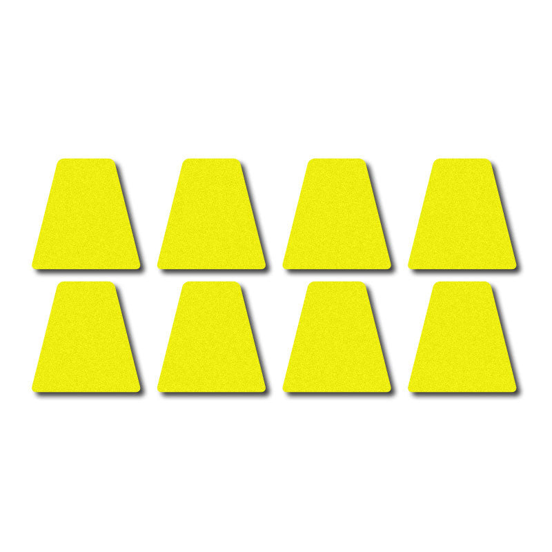 Tetrahedron Set - Lime Yellow