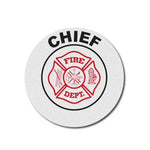 Round Helmet Front Decal - Chief