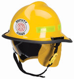 Round Helmet Front Decal - Deputy Chief