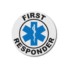 Round Helmet Front Decal - First Responder