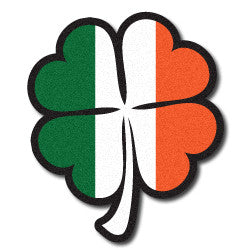Reflective Irish Flag Shamrock