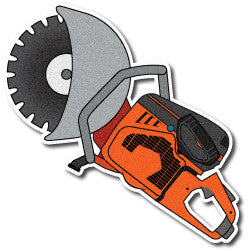 K-12 Saw - Partner/Husqvarna Saw decal